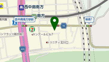 ヒューマンライフケアよどがわ乃湯の地図画像