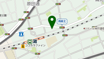 ヒューマンライフケア灘の湯の地図画像