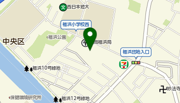 ヒューマンライフケアふくはまの地図画像