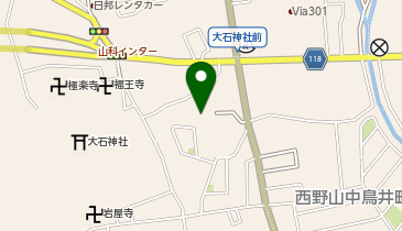ヒューマンライフケア山科の宿の地図画像
