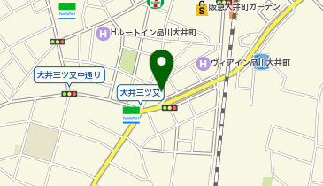まいばすけっと大井町駅南の地図画像