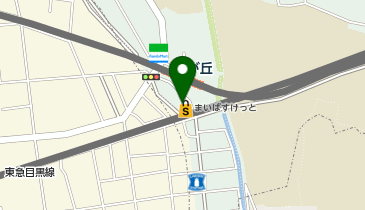 まいばすけっと緑が丘駅前の地図画像