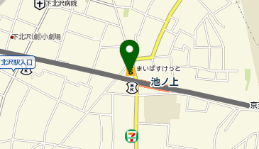 まいばすけっと池ノ上駅前の地図画像