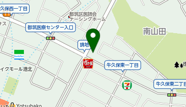 まいばすけっと牛久保東1丁目の地図画像