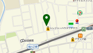 まいばすけっと祖師谷3丁目の地図画像