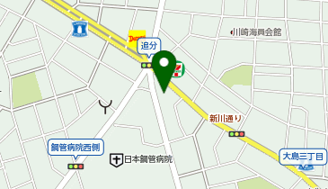 まいばすけっと追分町の地図画像