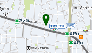 まいばすけっと熊野前の地図画像