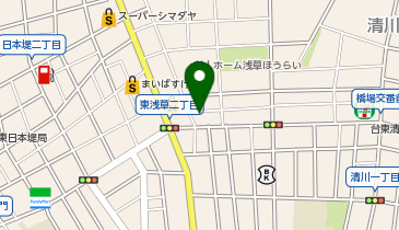 まいばすけっと清川2丁目の地図画像