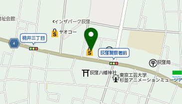 まいばすけっと杉並桃井3丁目の地図画像