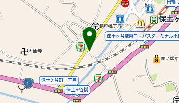 まいばすけっと保土ケ谷駅南の地図画像