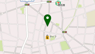 まいばすけっと鹿骨1丁目の地図画像