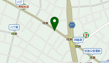 まいばすけっと荻窪四面道の地図画像