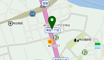 まいばすけっと神谷1丁目の地図画像