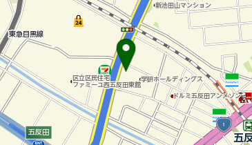 まいばすけっと品川西五反田2丁目の地図画像