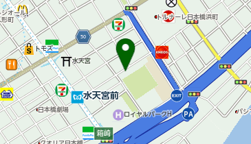 まいばすけっと水天宮の地図画像