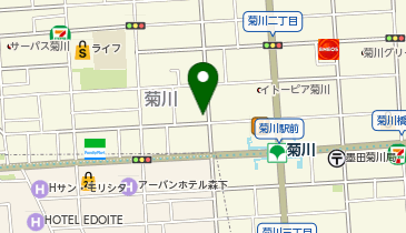 まいばすけっと菊川駅北の地図画像