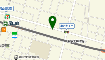 まいばすけっと尾山台駅東の地図画像