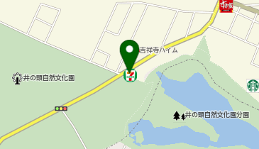 まいばすけっと井の頭公園前の地図画像