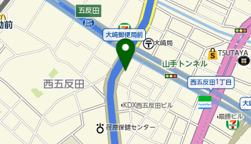 まいばすけっと西五反田7丁目の地図画像