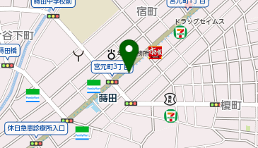 まいばすけっと蒔田の地図画像
