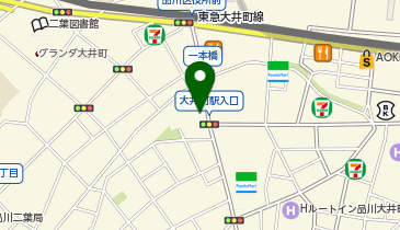まいばすけっと大井2丁目の地図画像