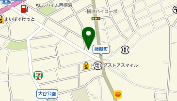 まいばすけっと横浜浜松町の地図画像