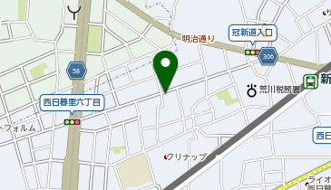 まいばすけっと冠新道の地図画像