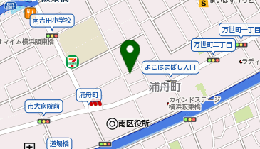 まいばすけっと横浜浦舟町の地図画像