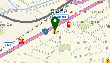 まいばすけっと西横浜駅前の地図画像