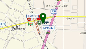 まいばすけっと尻手駅前の地図画像