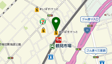 まいばすけっと鶴見市場の地図画像