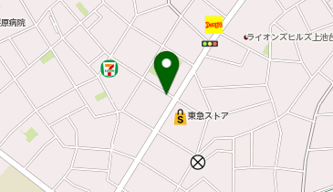 まいばすけっと上池台の地図画像