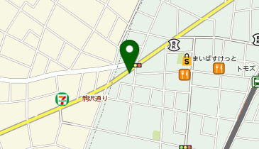 まいばすけっと学大駒沢通りの地図画像