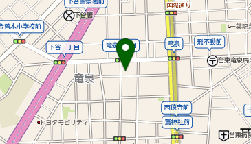 まいばすけっと竜泉1丁目の地図画像
