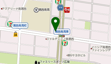 まいばすけっと南葛西1丁目の地図画像