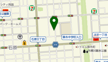 まいばすけっと墨田石原4丁目の地図画像