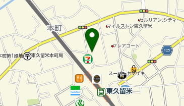 まいばすけっと東久留米駅北の地図画像
