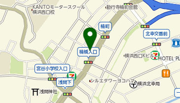 まいばすけっと横浜楠町の地図画像