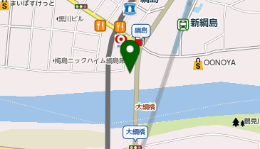 まいばすけっと港北綱島の地図画像