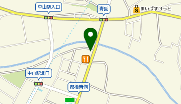 まいばすけっと横浜中山の地図画像