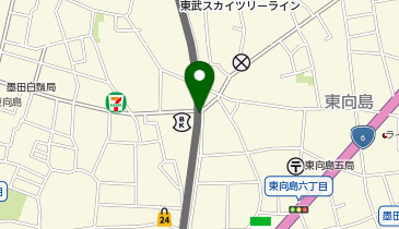 まいばすけっと東向島駅北の地図画像