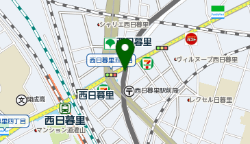 まいばすけっと西日暮里5丁目の地図画像