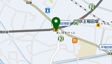 まいばすけっと京王稲田堤駅前の地図画像