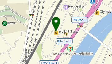 まいばすけっと鶴見中央5丁目の地図画像