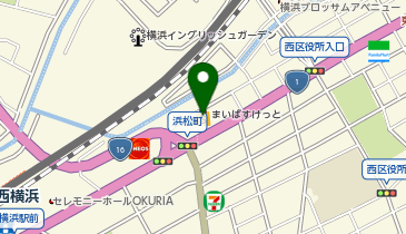 まいばすけっと西横浜駅東の地図画像