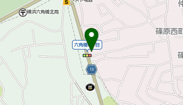 まいばすけっと篠原西町の地図画像