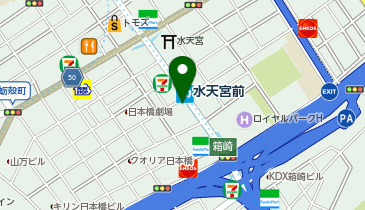 まいばすけっと日本橋蛎殻町の地図画像