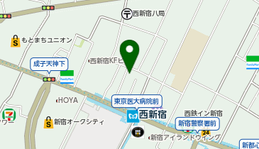 まいばすけっと西新宿8丁目の地図画像