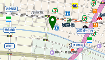 まいばすけっと浅草橋1丁目の地図画像