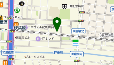 まいばすけっと神田佐久間町の地図画像